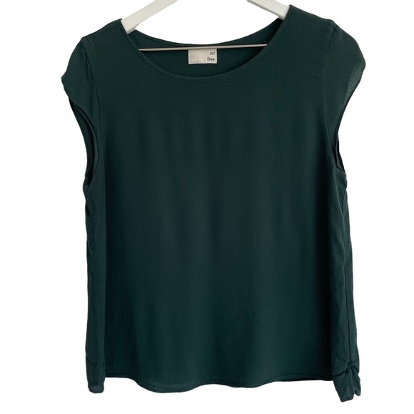 Wilfred Free Juliger Blouse, Deep Green, Size L - Picture 2 of 8